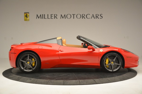 Used 2015 Ferrari 458 Spider for sale Sold at Rolls-Royce Motor Cars Greenwich in Greenwich CT 06830 10