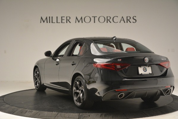 New 2019 Alfa Romeo Giulia Ti Sport Q4 for sale Sold at Rolls-Royce Motor Cars Greenwich in Greenwich CT 06830 5