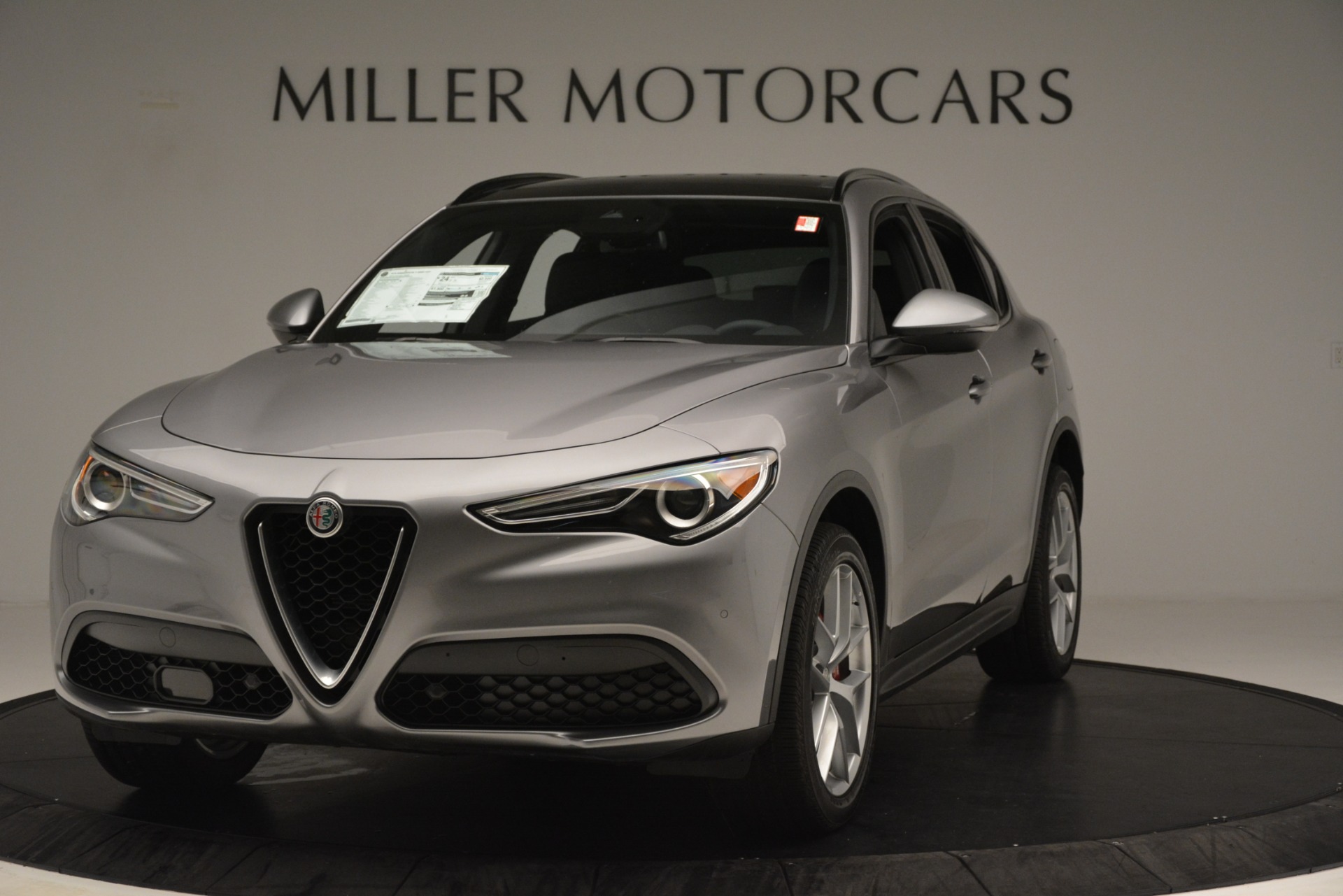 New 2019 Alfa Romeo Stelvio Ti Sport Q4 for sale Sold at Rolls-Royce Motor Cars Greenwich in Greenwich CT 06830 1