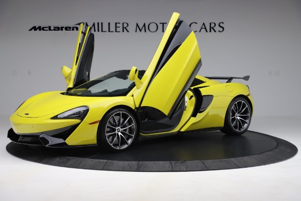 Used 2019 McLaren 570S Spider for sale Sold at Rolls-Royce Motor Cars Greenwich in Greenwich CT 06830 18