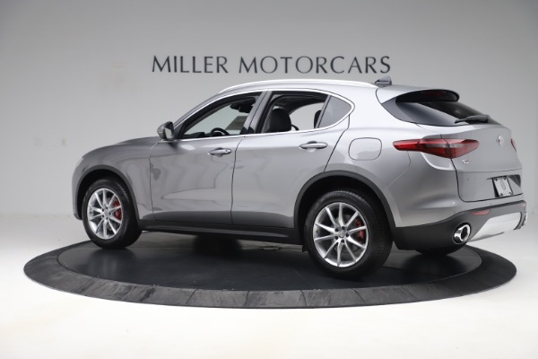 New 2019 Alfa Romeo Stelvio Ti Lusso Q4 for sale Sold at Rolls-Royce Motor Cars Greenwich in Greenwich CT 06830 4