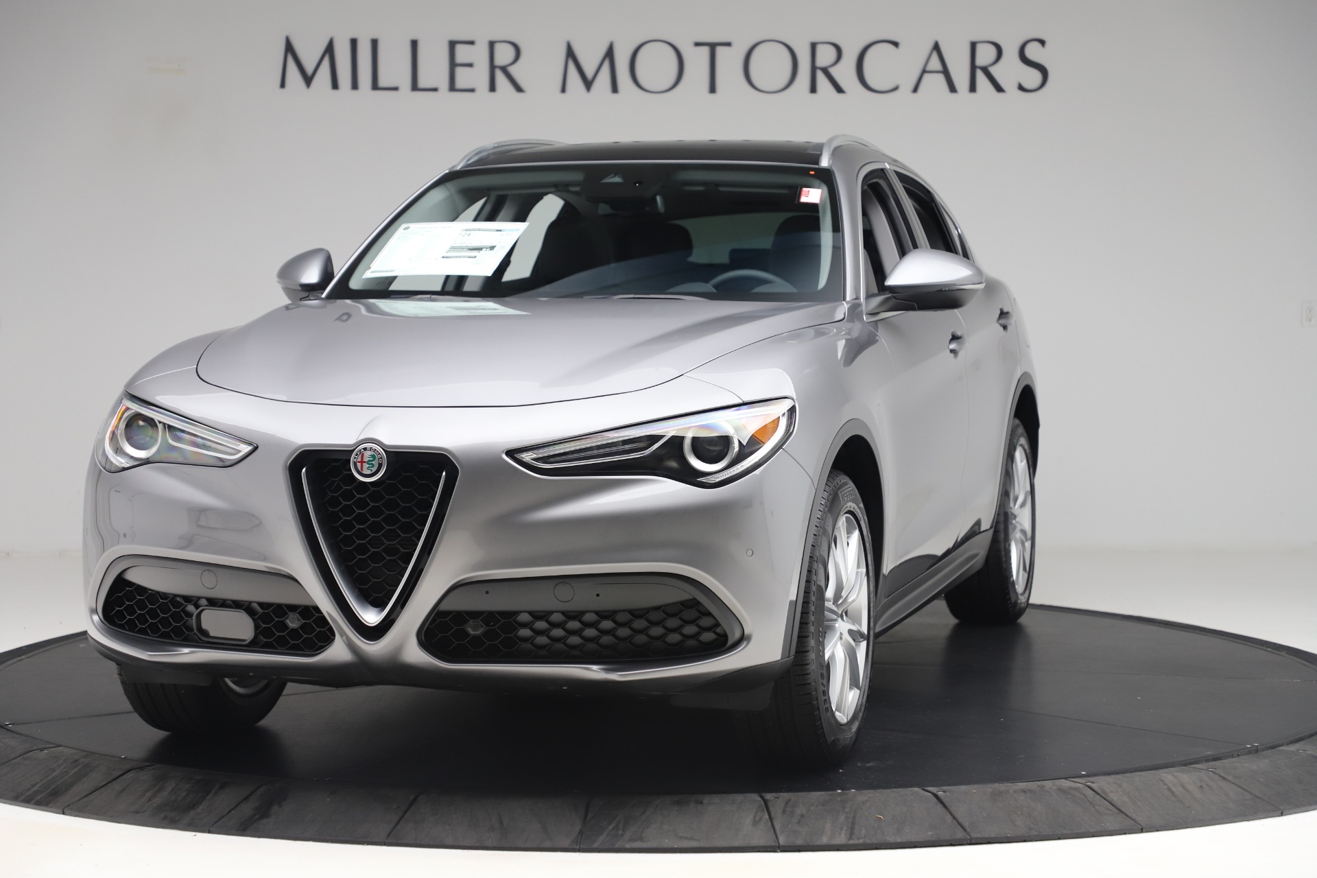 New 2019 Alfa Romeo Stelvio Ti Lusso Q4 for sale Sold at Rolls-Royce Motor Cars Greenwich in Greenwich CT 06830 1