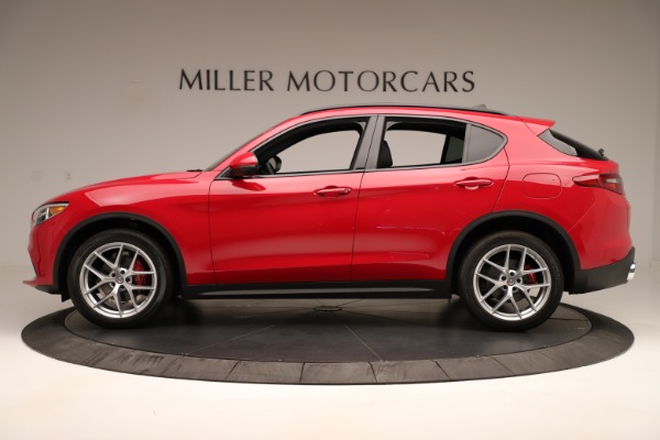 New 2019 Alfa Romeo Stelvio Ti Sport Q4 for sale Sold at Rolls-Royce Motor Cars Greenwich in Greenwich CT 06830 3