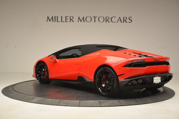 Used 2017 Lamborghini Huracan LP 610-4 Spyder for sale Sold at Rolls-Royce Motor Cars Greenwich in Greenwich CT 06830 12