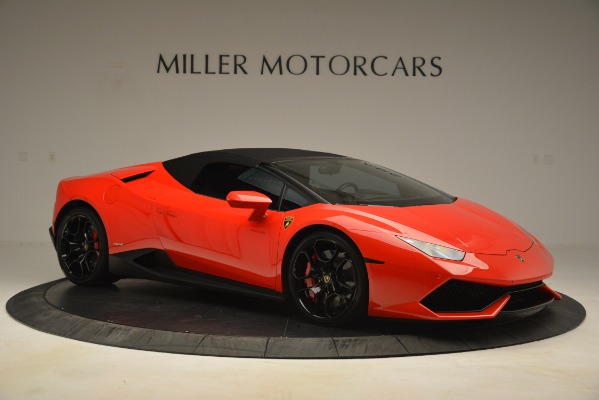 Used 2017 Lamborghini Huracan LP 610-4 Spyder for sale Sold at Rolls-Royce Motor Cars Greenwich in Greenwich CT 06830 16