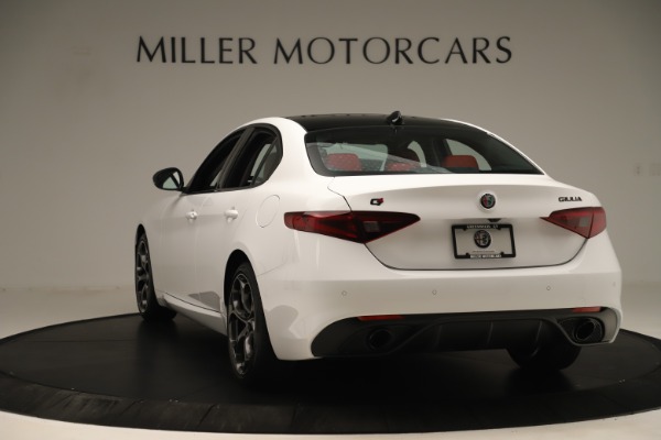 New 2019 Alfa Romeo Giulia Ti Sport Q4 for sale Sold at Rolls-Royce Motor Cars Greenwich in Greenwich CT 06830 5