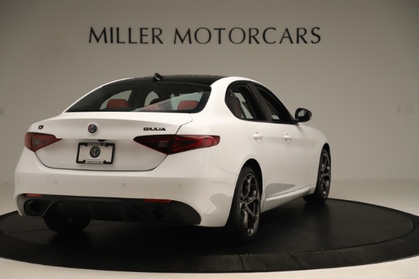 New 2019 Alfa Romeo Giulia Ti Sport Q4 for sale Sold at Rolls-Royce Motor Cars Greenwich in Greenwich CT 06830 7