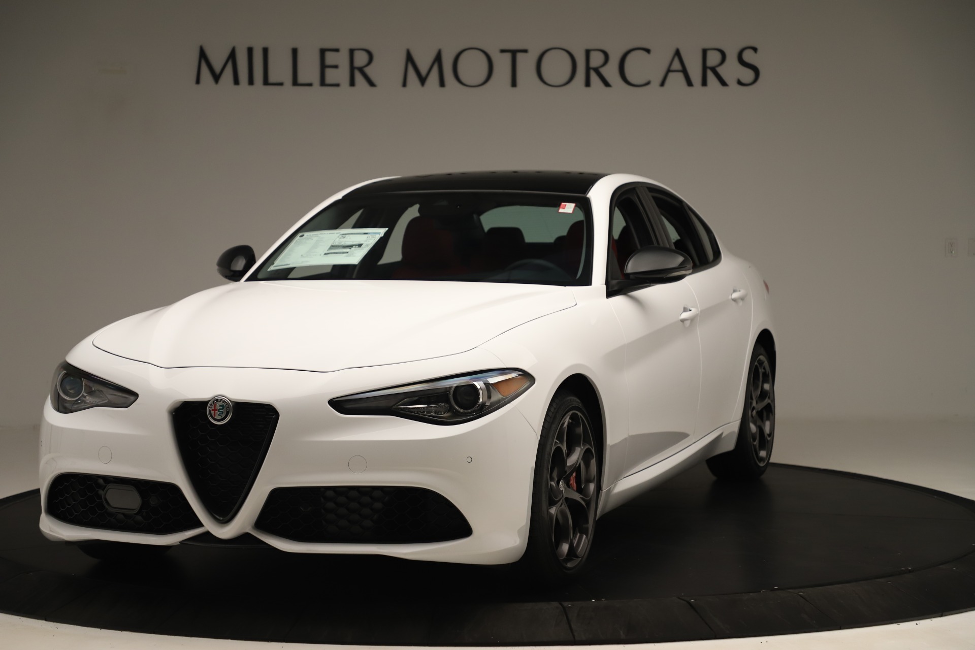 New 2019 Alfa Romeo Giulia Ti Sport Q4 for sale Sold at Rolls-Royce Motor Cars Greenwich in Greenwich CT 06830 1