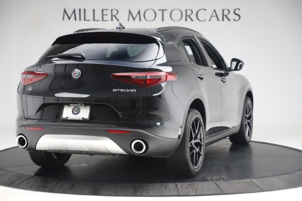 New 2019 Alfa Romeo Stelvio Ti Sport Q4 for sale Sold at Rolls-Royce Motor Cars Greenwich in Greenwich CT 06830 7