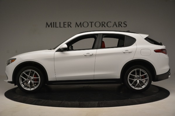 New 2019 Alfa Romeo Stelvio Ti Sport Q4 for sale Sold at Rolls-Royce Motor Cars Greenwich in Greenwich CT 06830 3