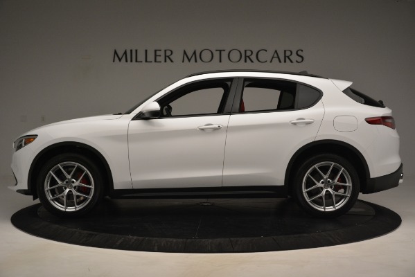 New 2019 Alfa Romeo Stelvio Ti Sport Q4 for sale Sold at Rolls-Royce Motor Cars Greenwich in Greenwich CT 06830 3