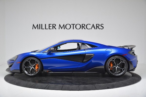 New 2020 McLaren 600LT SPIDER Convertible for sale Sold at Rolls-Royce Motor Cars Greenwich in Greenwich CT 06830 13