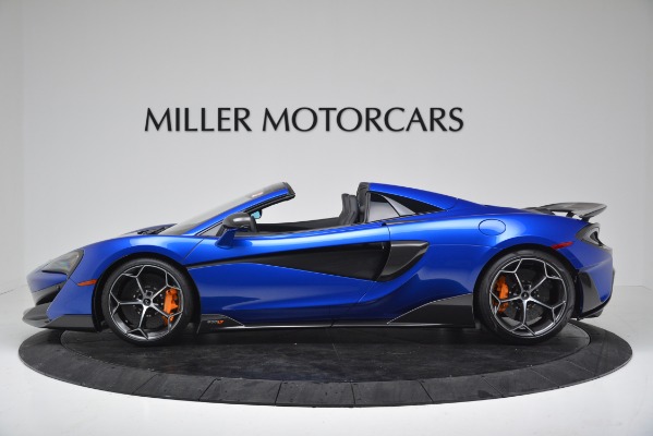 New 2020 McLaren 600LT SPIDER Convertible for sale Sold at Rolls-Royce Motor Cars Greenwich in Greenwich CT 06830 3