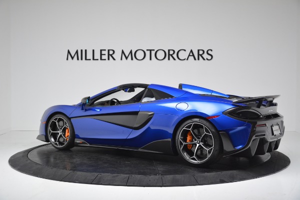 New 2020 McLaren 600LT SPIDER Convertible for sale Sold at Rolls-Royce Motor Cars Greenwich in Greenwich CT 06830 4