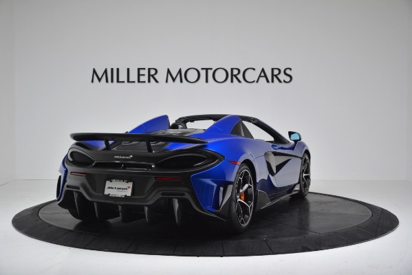 New 2020 McLaren 600LT SPIDER Convertible for sale Sold at Rolls-Royce Motor Cars Greenwich in Greenwich CT 06830 7