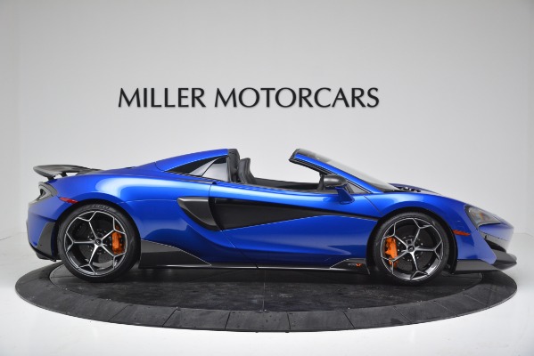 New 2020 McLaren 600LT SPIDER Convertible for sale Sold at Rolls-Royce Motor Cars Greenwich in Greenwich CT 06830 9