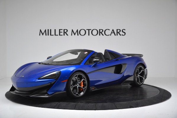 New 2020 McLaren 600LT SPIDER Convertible for sale Sold at Rolls-Royce Motor Cars Greenwich in Greenwich CT 06830 1