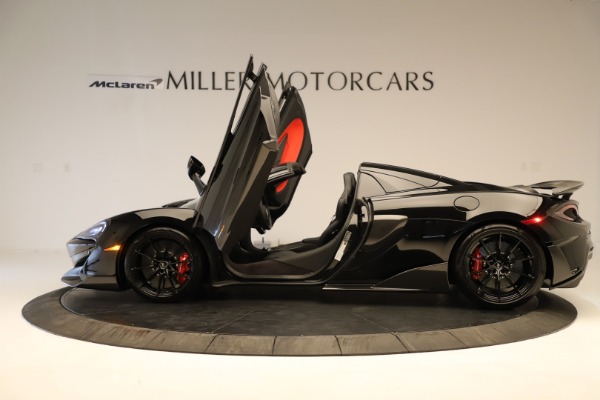 Used 2020 McLaren 600LT Spider for sale Sold at Rolls-Royce Motor Cars Greenwich in Greenwich CT 06830 18