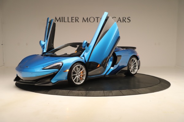 New 2020 McLaren 600LT SPIDER Convertible for sale Sold at Rolls-Royce Motor Cars Greenwich in Greenwich CT 06830 18