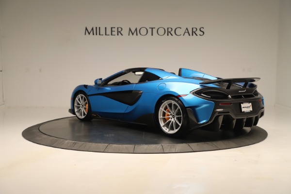 New 2020 McLaren 600LT SPIDER Convertible for sale Sold at Rolls-Royce Motor Cars Greenwich in Greenwich CT 06830 3