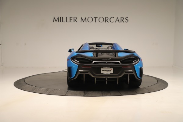 New 2020 McLaren 600LT SPIDER Convertible for sale Sold at Rolls-Royce Motor Cars Greenwich in Greenwich CT 06830 4