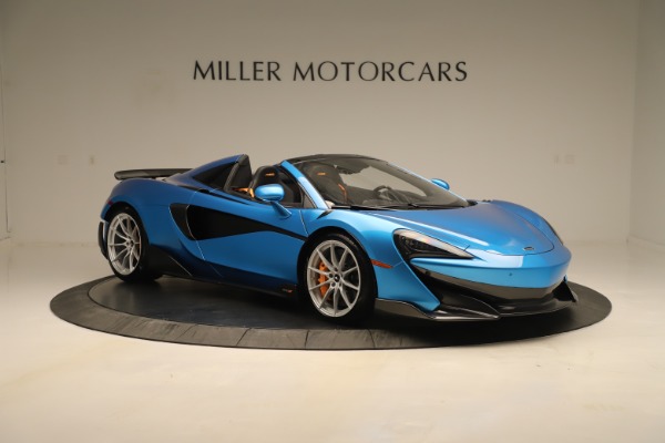 New 2020 McLaren 600LT SPIDER Convertible for sale Sold at Rolls-Royce Motor Cars Greenwich in Greenwich CT 06830 7