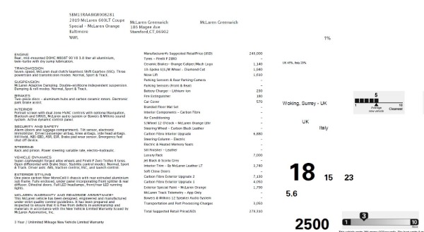 Used 2019 McLaren 600LT for sale Sold at Rolls-Royce Motor Cars Greenwich in Greenwich CT 06830 25