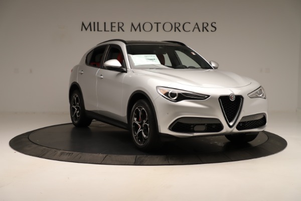 New 2019 Alfa Romeo Stelvio Ti Sport Q4 for sale Sold at Rolls-Royce Motor Cars Greenwich in Greenwich CT 06830 11