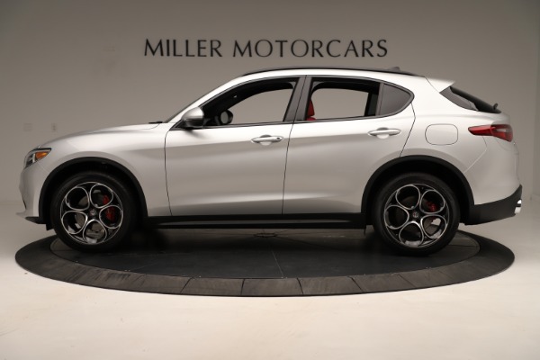 New 2019 Alfa Romeo Stelvio Ti Sport Q4 for sale Sold at Rolls-Royce Motor Cars Greenwich in Greenwich CT 06830 3