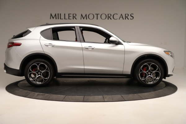 New 2019 Alfa Romeo Stelvio Ti Sport Q4 for sale Sold at Rolls-Royce Motor Cars Greenwich in Greenwich CT 06830 9