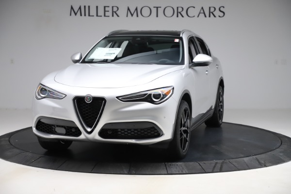 New 2019 Alfa Romeo Stelvio Ti Q4 for sale Sold at Rolls-Royce Motor Cars Greenwich in Greenwich CT 06830 1