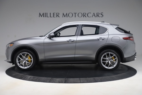 New 2019 Alfa Romeo Stelvio Ti Lusso Q4 for sale Sold at Rolls-Royce Motor Cars Greenwich in Greenwich CT 06830 3