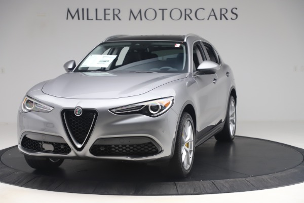 New 2019 Alfa Romeo Stelvio Ti Lusso Q4 for sale Sold at Rolls-Royce Motor Cars Greenwich in Greenwich CT 06830 1