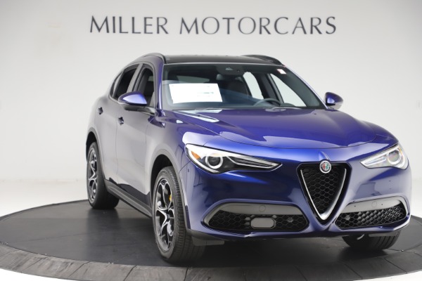 New 2019 Alfa Romeo Stelvio Ti Sport Q4 for sale Sold at Rolls-Royce Motor Cars Greenwich in Greenwich CT 06830 11