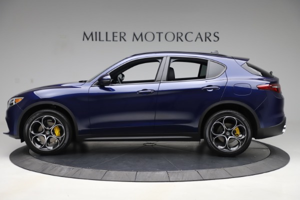 New 2019 Alfa Romeo Stelvio Ti Sport Q4 for sale Sold at Rolls-Royce Motor Cars Greenwich in Greenwich CT 06830 3