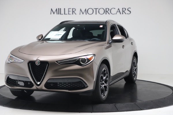 New 2019 Alfa Romeo Stelvio Ti Sport Q4 for sale Sold at Rolls-Royce Motor Cars Greenwich in Greenwich CT 06830 1