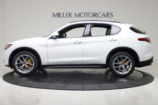 New 2019 Alfa Romeo Stelvio Ti Sport Q4 for sale Sold at Rolls-Royce Motor Cars Greenwich in Greenwich CT 06830 3