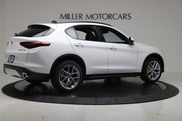 New 2019 Alfa Romeo Stelvio Ti Sport Q4 for sale Sold at Rolls-Royce Motor Cars Greenwich in Greenwich CT 06830 8