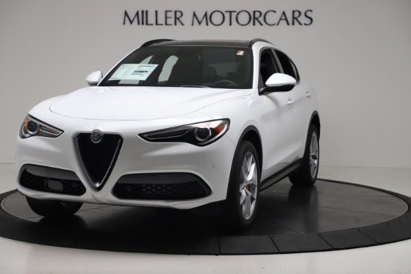 New 2019 Alfa Romeo Stelvio Ti Sport Q4 for sale Sold at Rolls-Royce Motor Cars Greenwich in Greenwich CT 06830 1