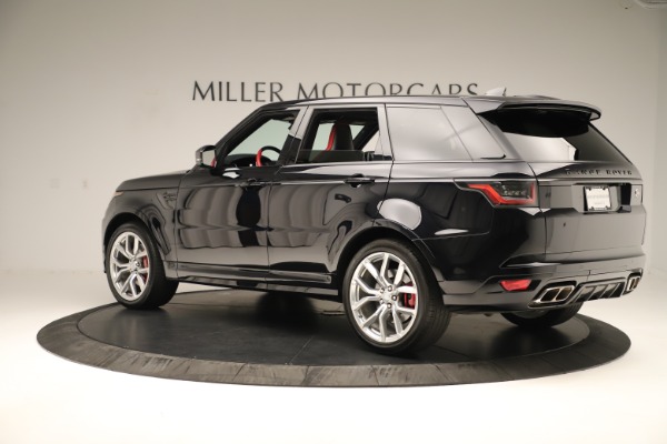 Used 2019 Land Rover Range Rover Sport SVR for sale Sold at Rolls-Royce Motor Cars Greenwich in Greenwich CT 06830 4