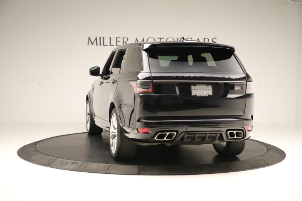 Used 2019 Land Rover Range Rover Sport SVR for sale Sold at Rolls-Royce Motor Cars Greenwich in Greenwich CT 06830 5