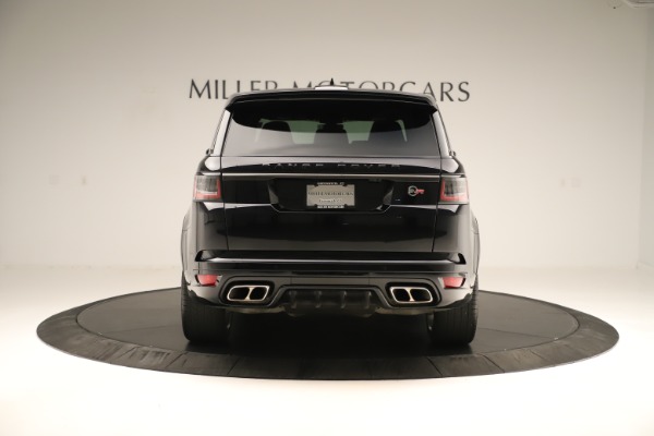 Used 2019 Land Rover Range Rover Sport SVR for sale Sold at Rolls-Royce Motor Cars Greenwich in Greenwich CT 06830 6