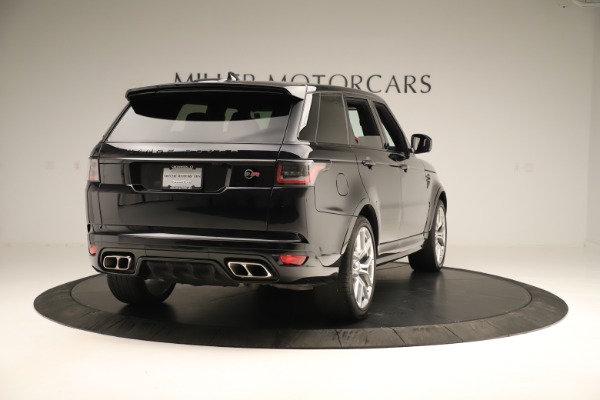 Used 2019 Land Rover Range Rover Sport SVR for sale Sold at Rolls-Royce Motor Cars Greenwich in Greenwich CT 06830 7