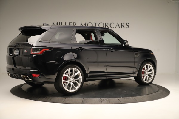 Used 2019 Land Rover Range Rover Sport SVR for sale Sold at Rolls-Royce Motor Cars Greenwich in Greenwich CT 06830 8