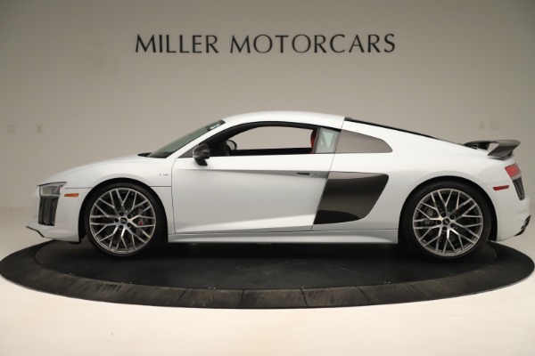 Used 2018 Audi R8 5.2 quattro V10 Plus for sale Sold at Rolls-Royce Motor Cars Greenwich in Greenwich CT 06830 3