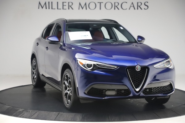 New 2019 Alfa Romeo Stelvio Ti Sport Q4 for sale Sold at Rolls-Royce Motor Cars Greenwich in Greenwich CT 06830 11