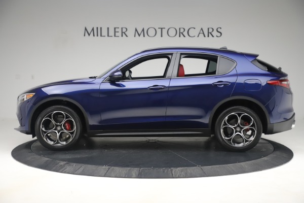 New 2019 Alfa Romeo Stelvio Ti Sport Q4 for sale Sold at Rolls-Royce Motor Cars Greenwich in Greenwich CT 06830 3