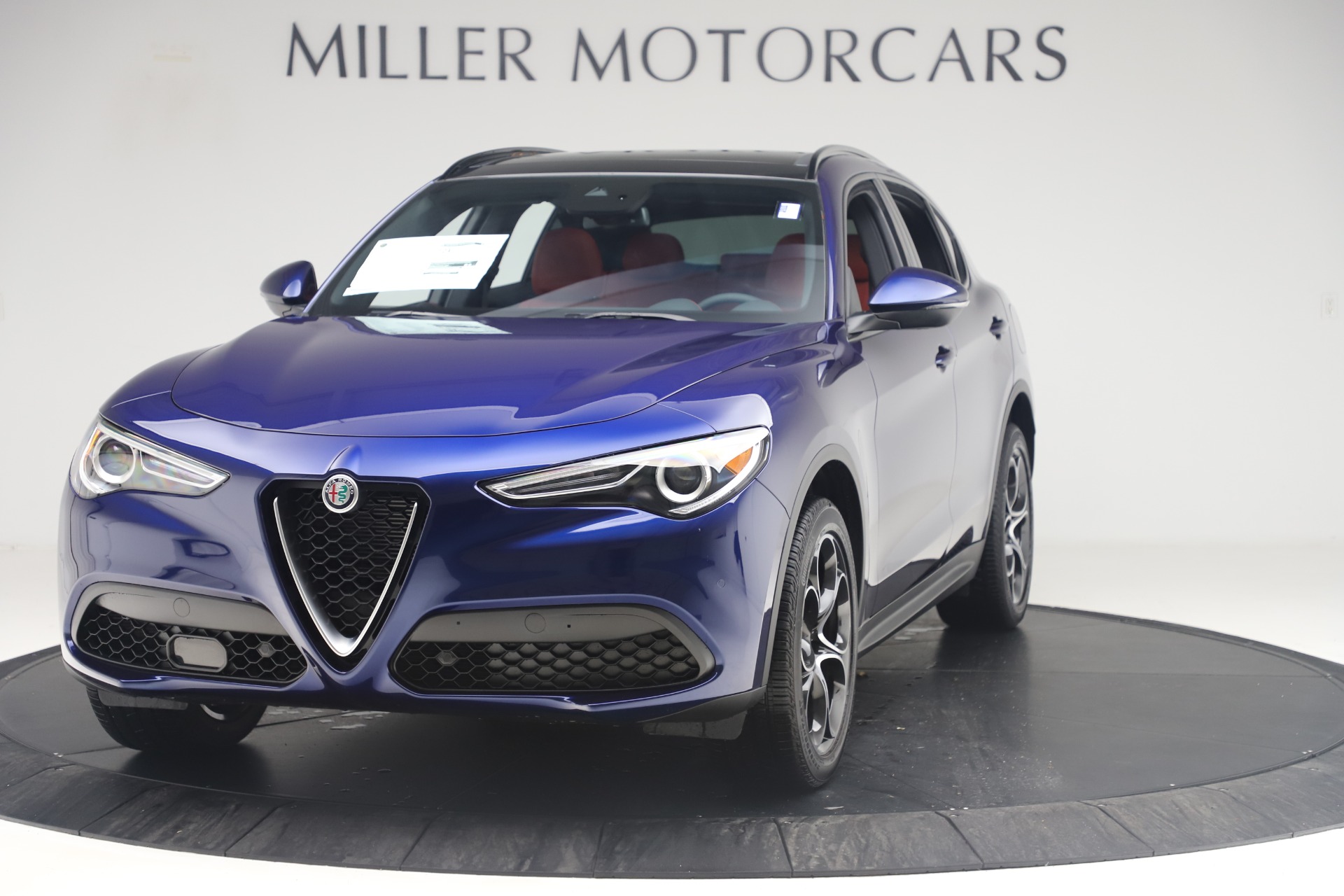 New 2019 Alfa Romeo Stelvio Ti Sport Q4 for sale Sold at Rolls-Royce Motor Cars Greenwich in Greenwich CT 06830 1