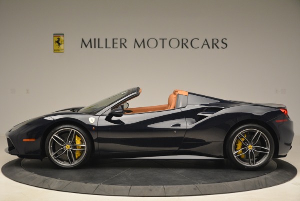 Used 2018 Ferrari 488 Spider for sale Sold at Rolls-Royce Motor Cars Greenwich in Greenwich CT 06830 3