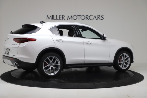 New 2019 Alfa Romeo Stelvio Ti Lusso Q4 for sale Sold at Rolls-Royce Motor Cars Greenwich in Greenwich CT 06830 8